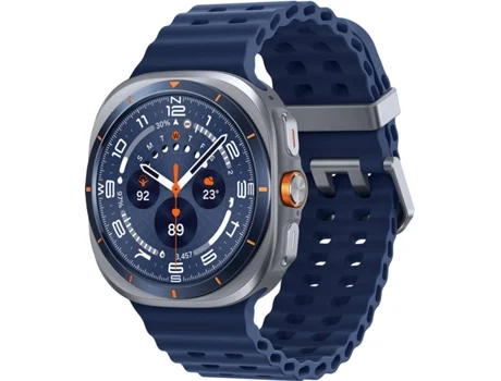 Smartwatch SAMSUNG Galaxy Watch Ultra 2025 (47 mm - Azul Titanium)