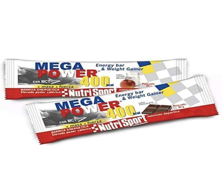 Nutrisport Barritas Megapower De Chocolate Caja 12Unid. 1 Unidad 300 g