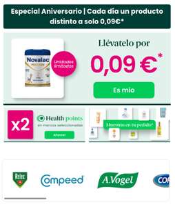 Leche polvo Bebé Novalac Farmacia solo a 0,09€ - Oferta especial aniversario