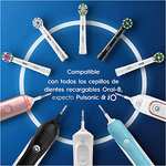 Oral-B CrossAction Cabezales De Recambio Black Edition,Pack De 10, Envase Reciclable, Apto para Tamaño Del Buzón