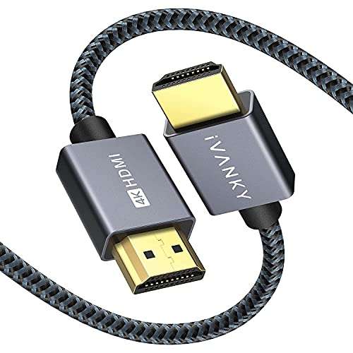 iVANKY Cable HDMI Trenzado 4K 2m