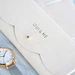 Oui & Me Reloj para Mujer, Colección Fleurette, de Cuarzo, Caja 34mm