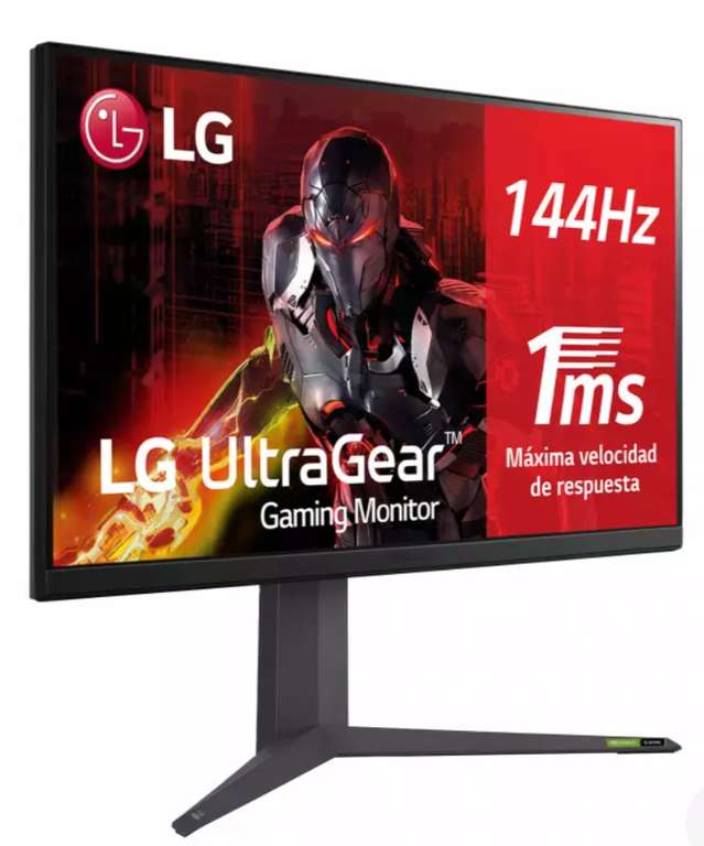 LG UltraGear Monitor Gaming UHD 4K 32” 144Hz 1ms 32GR93U