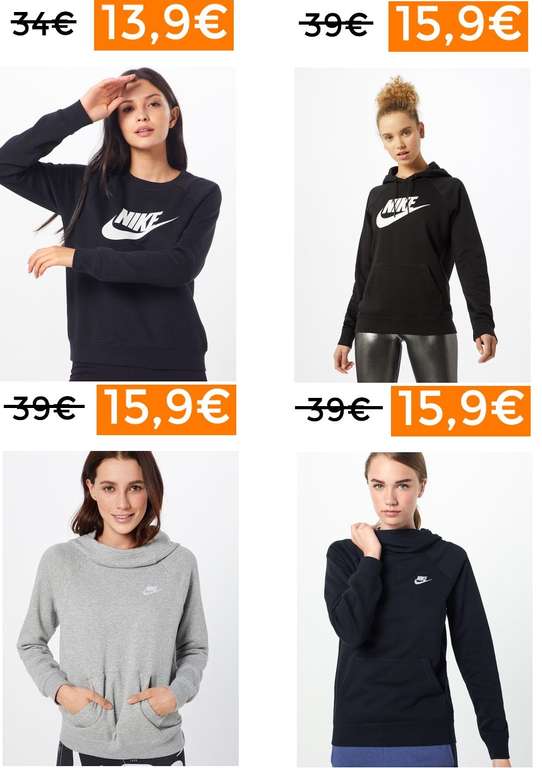 Sudaderas Nike mujer desde 13,9€