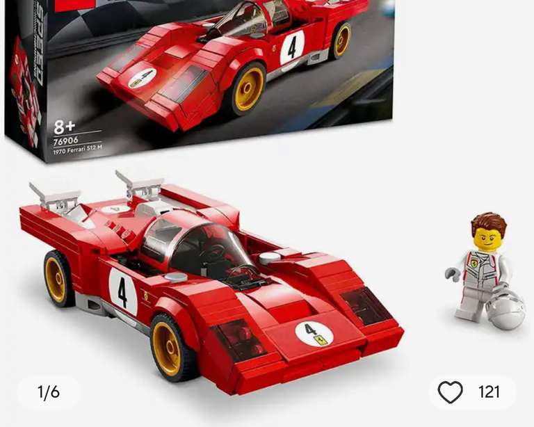 Lego Ferrari 512M
