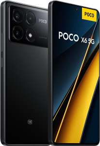 Poco X6 Pro - 8/256GB, AMOLED de 6.67” 120Hz 1.5K, MTk Dimensity 8300-Ultra, Triple cámara de hasta 64MP, 5000mAh -- 12/512GB por 263€