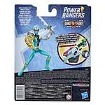 Power Rangers Figura de acción Dino Fury Green Ranger con Manga Sprint de 15 cm, Llave de Furia Dino, Sable Chromafury, Multicolor