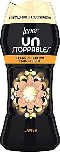 Lenor UNstoppables Perlas de Perfume para la Ropa, 90 Lavados (6 x 210 gr),