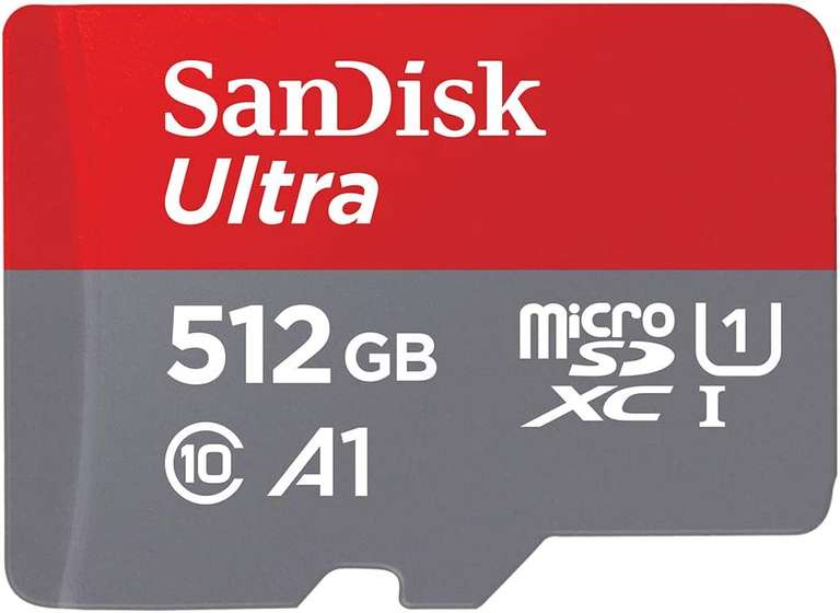 SanDisk Ultra MicroSD 512GB solo 44.9€