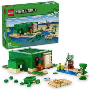 LEGO 21254 Minecraft La Casa-Tortuga de la Playa [11,99€ NUEVO USUARIO]
