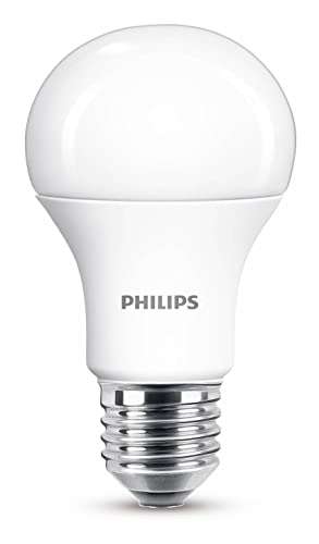 Philips - Bombilla LED equivalente a 100W estándar E27 luz blanca cálida 230V, mate, no regulable pack 6 (1521 lm).