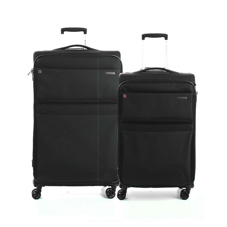 Roncato Set de 2 maletas 4 ruedas paint 2.0 black