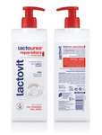3x Lactovit - Leche Corporal Reparadora Lactourea con Protein Calcium, para Pieles Secas y Extra Secas - 400 ml [2'68€/ud]