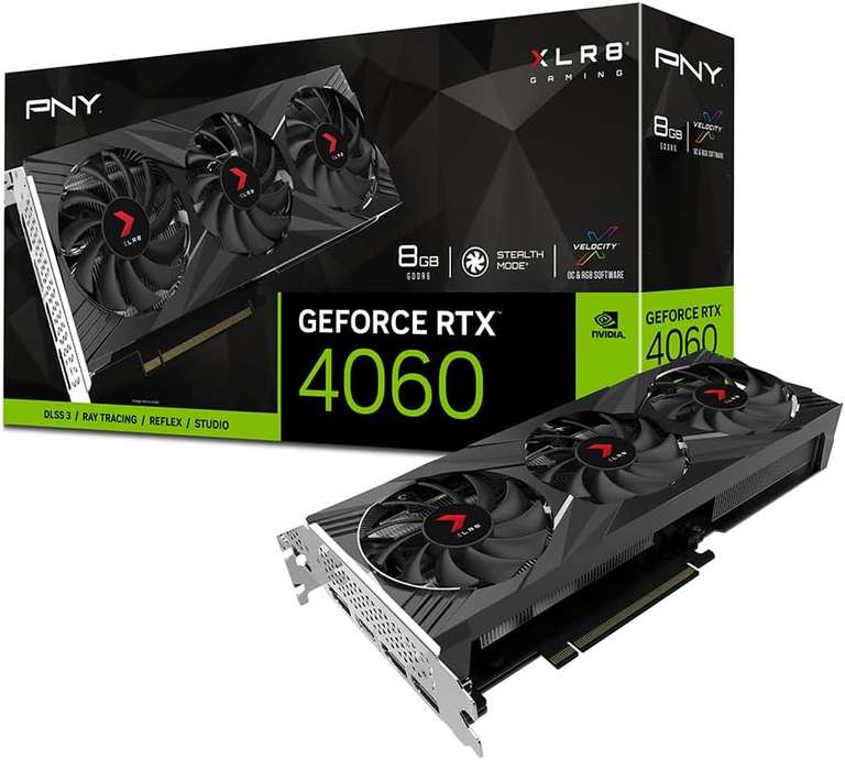 PNY GeForce RTX 4060 8GB XLR8 Gaming VERTO EPIC-X RGB