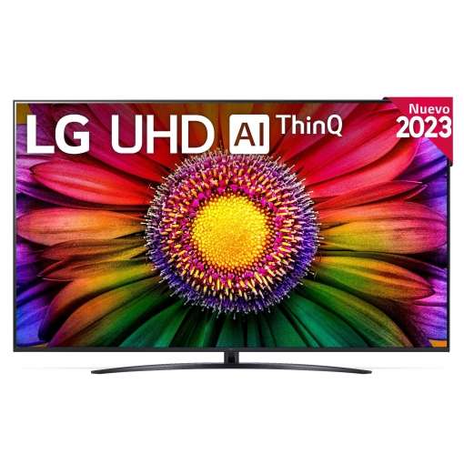 TV LG UHD 4K de 75'' Serie 81, Procesador Alta Potencia, HDR10 / Dolby Digital Plus, Smart TV webOS23