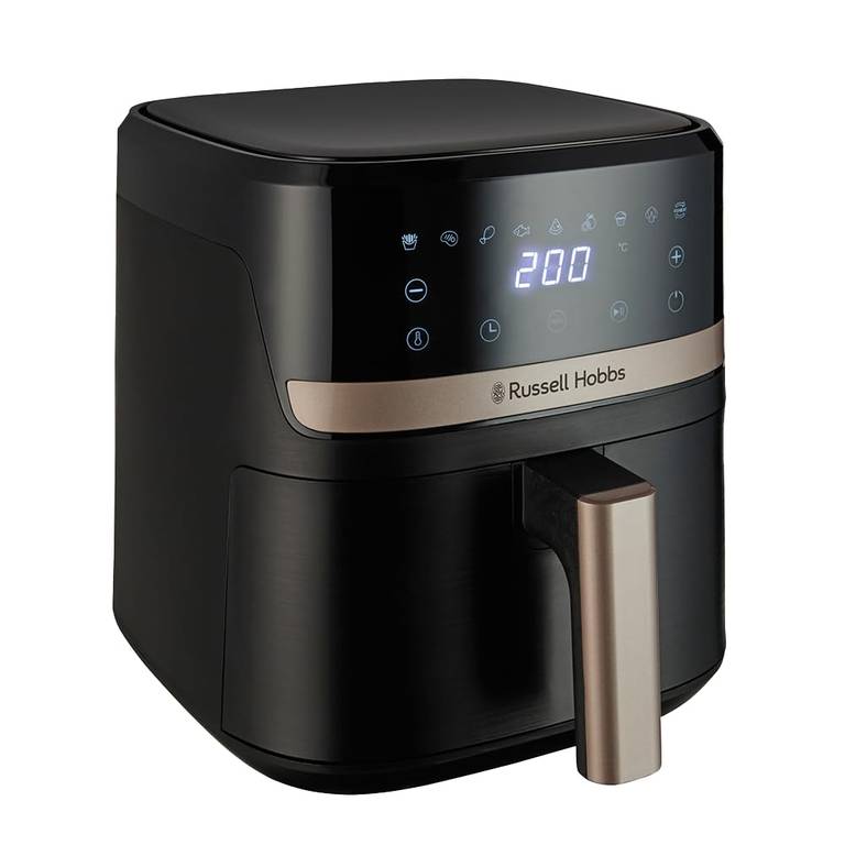 Russell Hobbs freidora de aire, freidora sin aceite de 4.3 l, Air Fryer, 9 programas, máx. 200 °C, 1300 W,