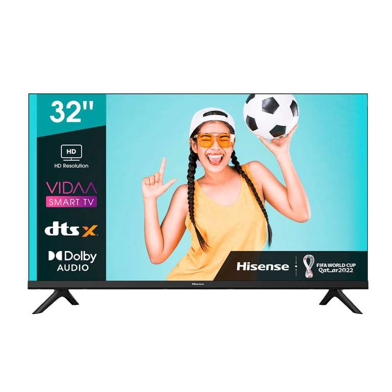 TV LED Hisense 32A4BG HD, Smart TV 80 cm (32") // 143€ con ECI plus //