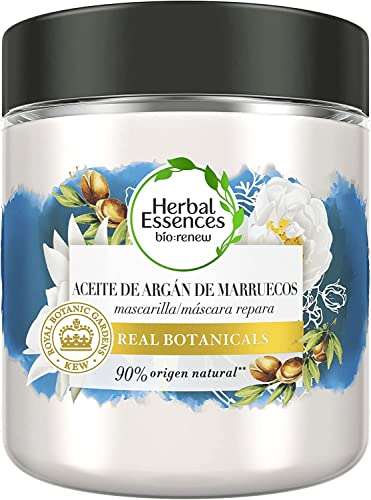 Herbal Essences Aceite De Argán De Marruecos | Pack Reparación 2 Champús 400ml + Mascarilla 250ml | Ph neutro e Ingredientes Naturales