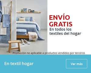 Envío gratis en textil hogar