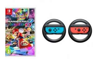Mario Kart 8 Deluxe Nintendo Switch + Nintendo Switch Joy-Con Wheel Juego de Volantes