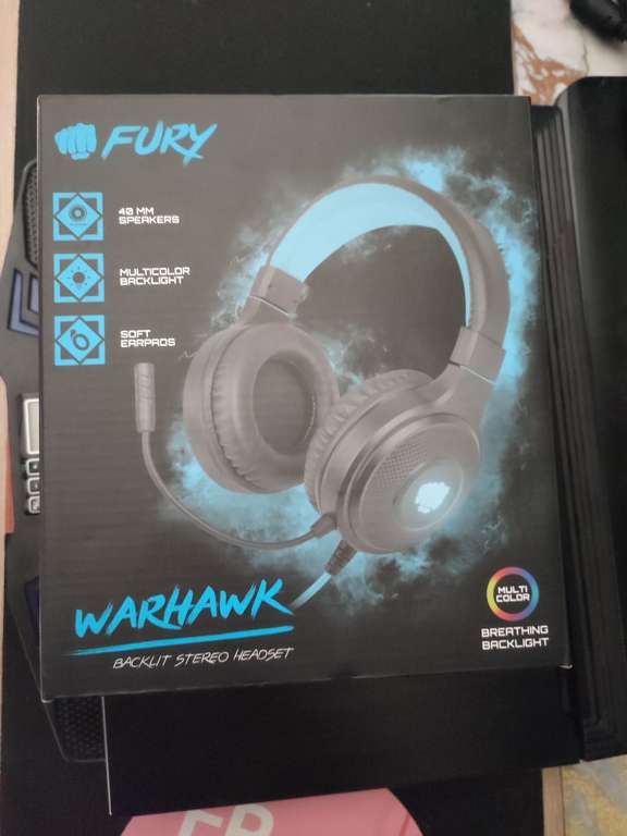 Auriculares gaming Fury - Fnac Triangle BCN