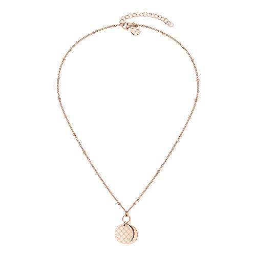 Tamaris collar de acero inoxidable en oro rosa TJ-0048-N-45