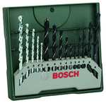Bosch 15 uds. Set de brocas Mini-X-Line @ 0,60€ la broca
