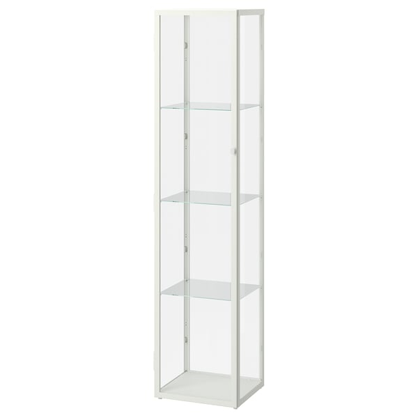 BLÅLIDEN Vitrina, branco, 35x32x151 cm