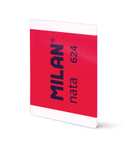 MILAN Libreta A4 encolada, papel pautado a líneas, 48 hojas MILAN nata, rosa