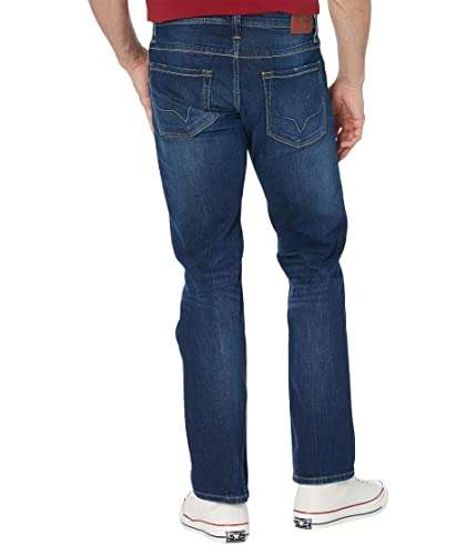 Pepe Jeans Kingston Zip Jeans de los Hombres 