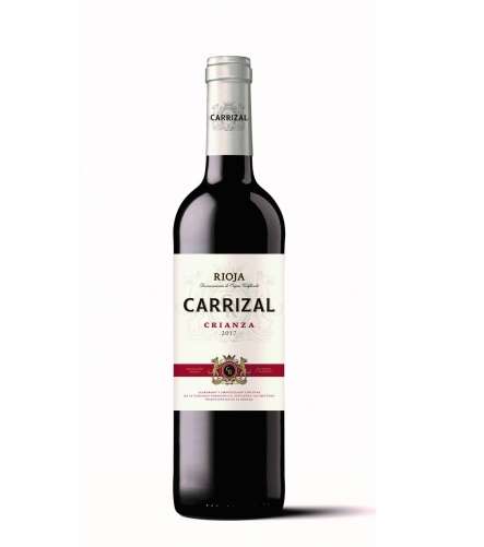 2 Botellas de Vino D.O. Rioja tinto crianza Carrizal 75 cl. (3,11€ c/u)