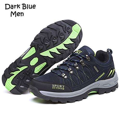 Zapatillas de Senderismo Hombre Impermeables Zapatos de Montaña Aire Libre Deportivas Ligeras Zapatillas de Trekking Botas de Montaña