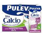 Puleva Vita Calcio Leche Sin Lactosa Semidesnatada - Pack 6x1Lt