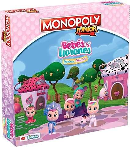 Monopoly Junior Bebes Llorones Lágrimas Mágicas