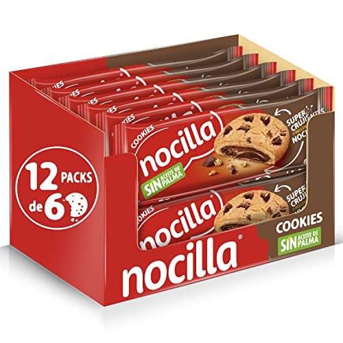Nocilla Cookies 12 paquetes [Compra Recurrente][Descuento automático]