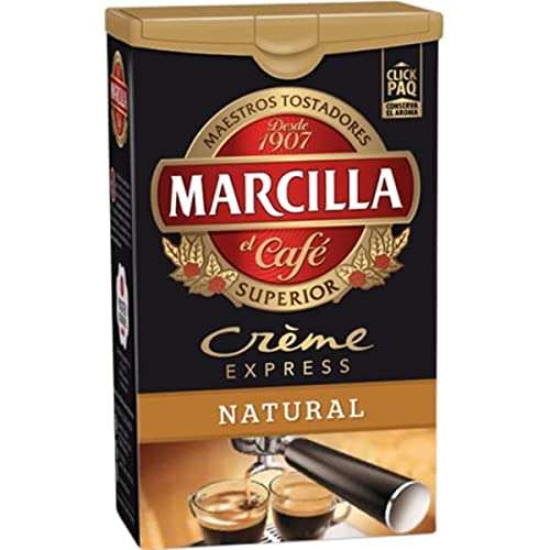 2 x Marcilla Café Molido Crème Express Natural 250 g [Unidad 2'91€]