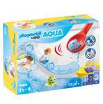 PLAYMOBIL Diversión en la Pesca con Animales del Mar, Juguete de baño para niños pequeños, con Peces flotantes