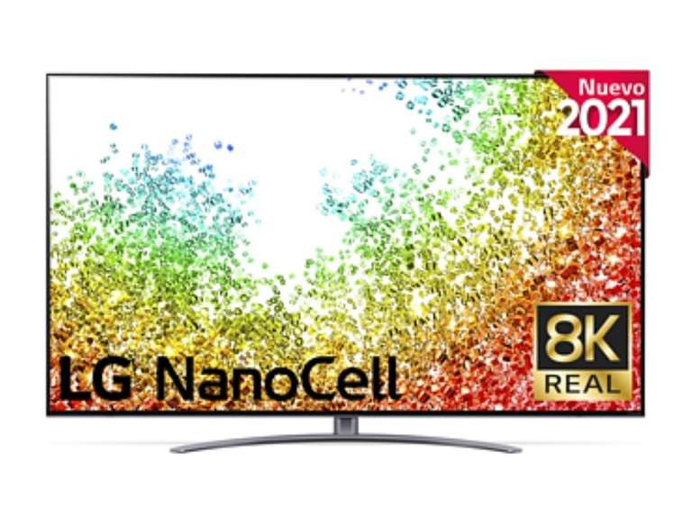 TV LED 55" - LG 55NANO966PA, 8K NanoCell, SmartTV, 8K α9 Gen4 con AI, HDR, Calibración TV incluida, Plata