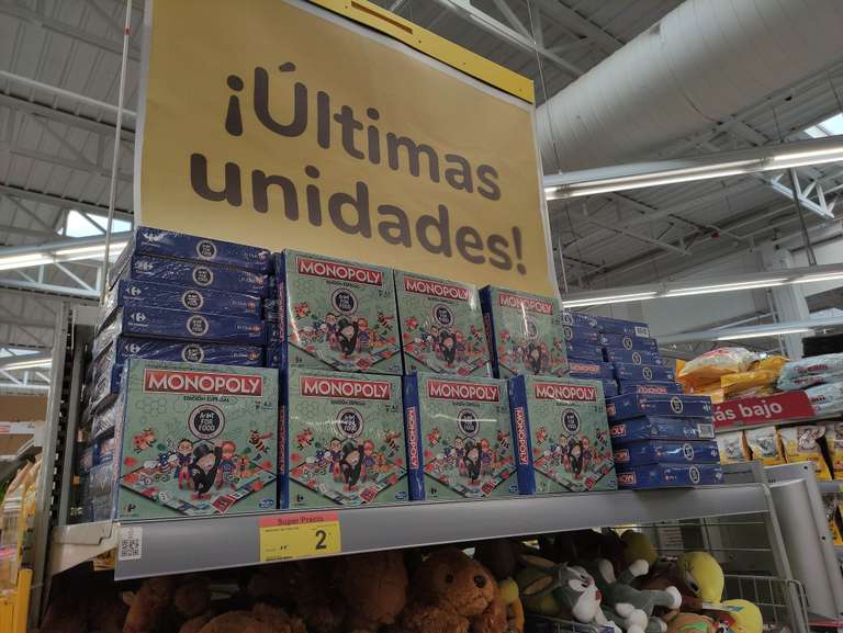 Monopoly Act for Food (edición especial Hasbro para Carrefour) @ Carrefour Ciudad de la Imagen