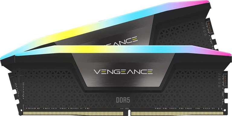 RAM DDR5 Corsair Vengeance RGB 32GB Kit (2x16GB) 6400 CL32 (Intel XMP)