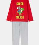 Pijamas completos de Super Mario y Mandalorian para niños (6 a 16 años) / Recogida en tienda gratuita o Supercor 1€