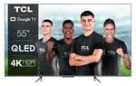 TCL QLED 55C639 - Smart TV 55" con 4K HDR Pro, Google TV con Sonido Onkyo, Motion Clarity, Google Assistant Incorporado