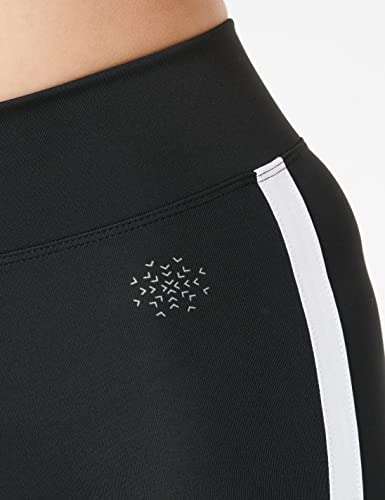 AURIQUE Pantalones Cortos de Ciclismo con Rayas Laterales Mujer