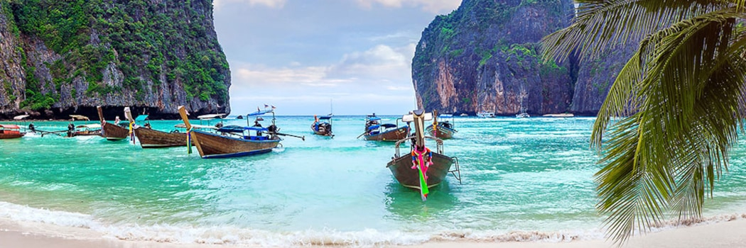 12 días en Tailandia. Vuelos ida y vuelta, vuelo de Krabi a Bangkok, hoteles y seguro incluidos. Desde Madrid 12.09. P.P (Min.2)