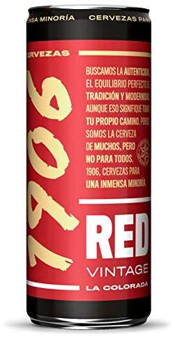 Cerveza 1906 Red Vintage Pack 24x33cl latas