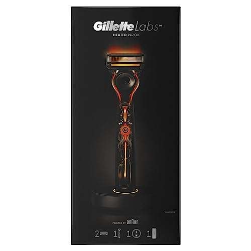 GilletteLabs Heated Razor Para Hombre Kit de viaje