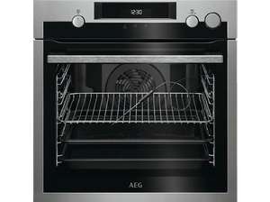 Oven - AEG BSE577321M, Multifunction, Steam, 72L, Class A+, Stainless Steel