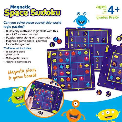 Learning Resources Sudoku Espacial Magn tico Juego De Ingenio 72 