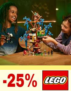 -25% descuento en todo LEGO Dreamzzz, City, Friends y Jurassic World.