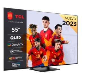 TCL TV QLED - TCL 55C745, 55" , 4K HDR10 , Google TV, Game Master